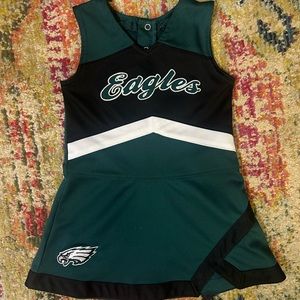 2t eagles cheerleader dress.                       NFL team apparel.